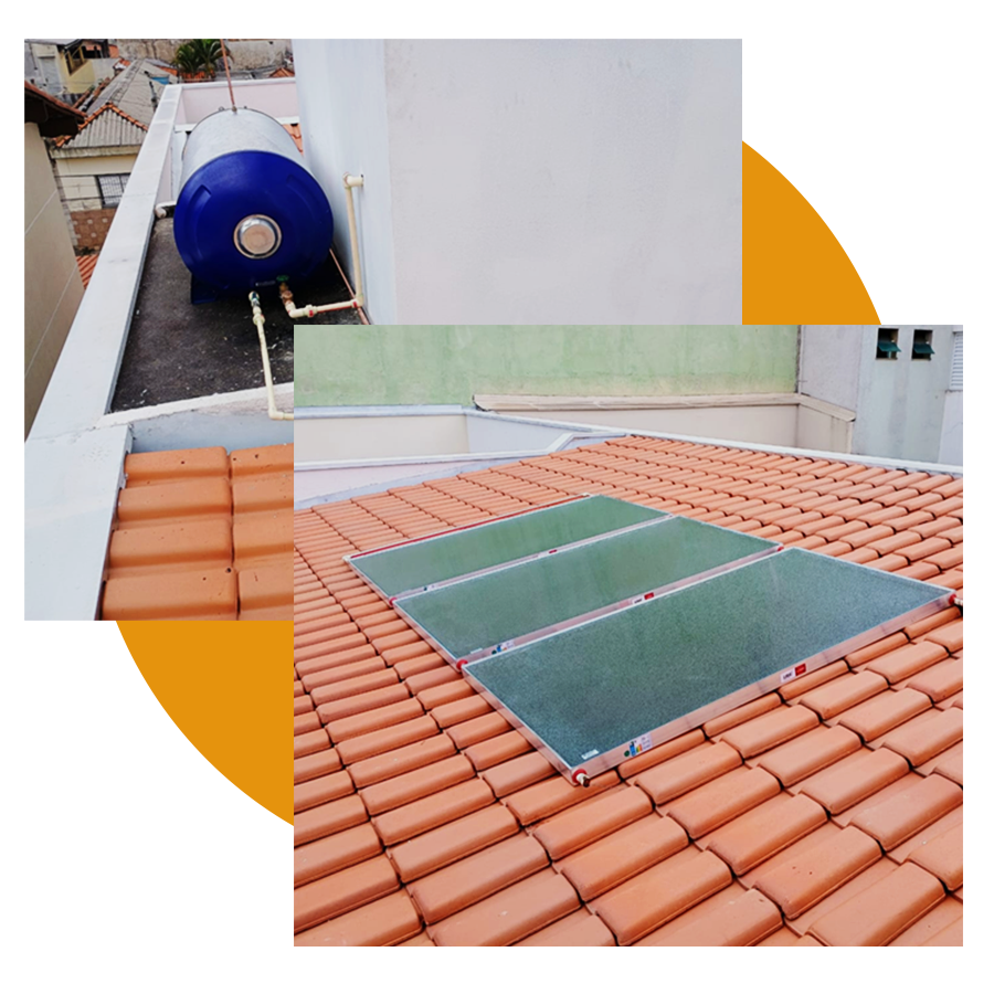 Exemplos placa solar